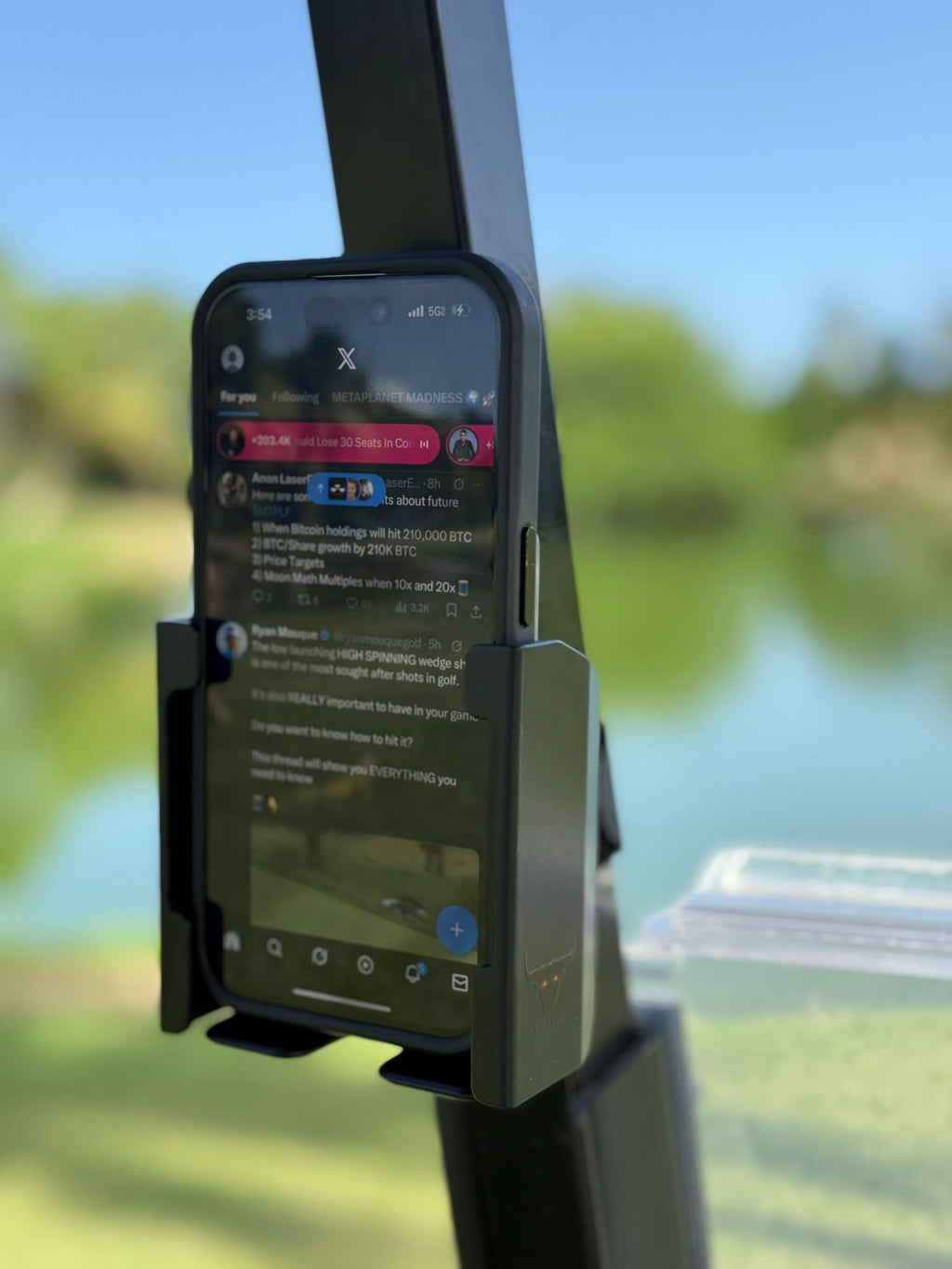 Bullish Power Holster with Detachable Magnetic Power Bank